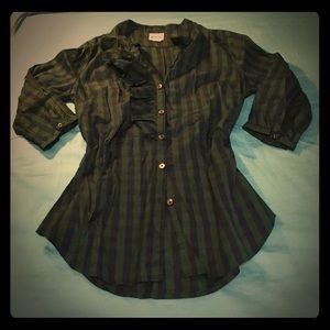 Converse One Star Preppy Punk Plaid Shirt